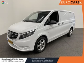 Mercedes-Benz Vito 114 CDI Lang Automaat Airco 2x schuifdeur ACC Navigatie Stoelverwarming Leder