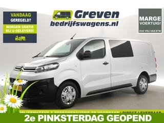 Citroën Jumpy 2.0 BlueHDI L3H1 Marge Dubbele Cabine 5 Persoons Airco Camera Carplay Cruise Navi PDC Elektrpakket