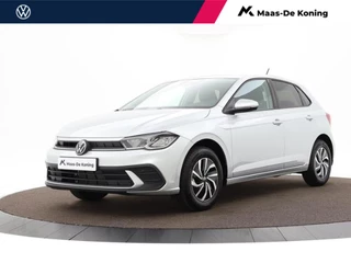 Volkswagen Polo Life Edition 1.0 TSI 95 pk 5 versn. Hand Private lease vanaf 363,- ipv 419,-· Airconditioning automatisch, 2-zone (climatronic) ·  Velgen 'essex', 15 inch lichtmetaal · MEGA SALE Prijs is incl inruilbonus