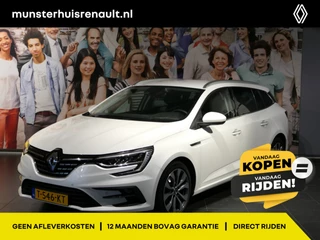 Renault Mégane Estate 1.3 TCe 140 Techno - Occasion Lease vanaf €444 p/m - AUTOMAAT! - Camera - Sensor v+a - Cruise