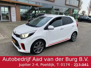 Kia Picanto 1.0 T 100pk GT-Line  , Sportive & Luxe uitvoering , GT  voor & Achter bumper , Zij skirts , Stoel en stuur verwarming , Bluetooth , IQ smartphone oplaadstation , Velgen & brede banden , Led verlichtng