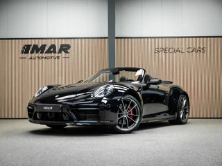 Porsche 911 Cabrio 3.0 Carrera 4 S | Akrapovic | NL geleverd | Burmester | Lift | Full Option | krijt stiksel| Stoel ventilatie en verwarming | dealer onderhouden |