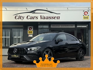 Mercedes-Benz CLA 200 AMG-LINE automaat panodak navi camera climate ctr cruise ctr keyless matrix lmv 18 inch sound dealer onderhouden