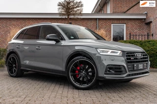 Hoofdafbeelding Audi SQ5 Audi SQ5 3.0 TFSI Quattro Pro Line Plus | Quantum Grey Luchtvering B&O ACC 360 Camera 21'' ABT