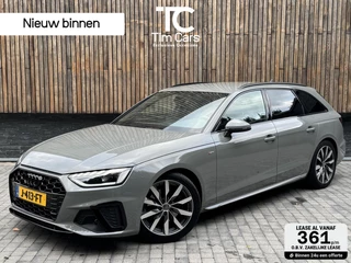 Audi A4 Avant 35 TFSI S-line Automaat | Quantumgrijs | LED | Getint glas | Afgevlakt stuurwiel | Navigatiesysteem | Apple CarPlay | Climate control | Cruise control | Parkeersensoren achter