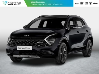 Kia Sportage 1.6 T-GDi Hybrid GT-Line | Levering Juni | Clima | Stoel-/stuurverwarming | Schuif-/kanteldak | Carplay | Navi | Adapt. Cruise | 18''