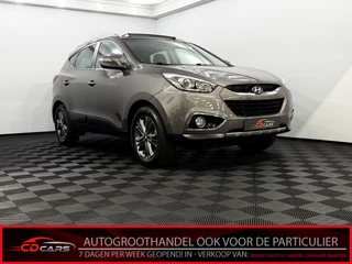 Hyundai ix35 1.6i GDI Go! Pano, Half leder, Camera, Navi, Cruise control, Stoelverwarming, Clima, Lichtmetalen velgen