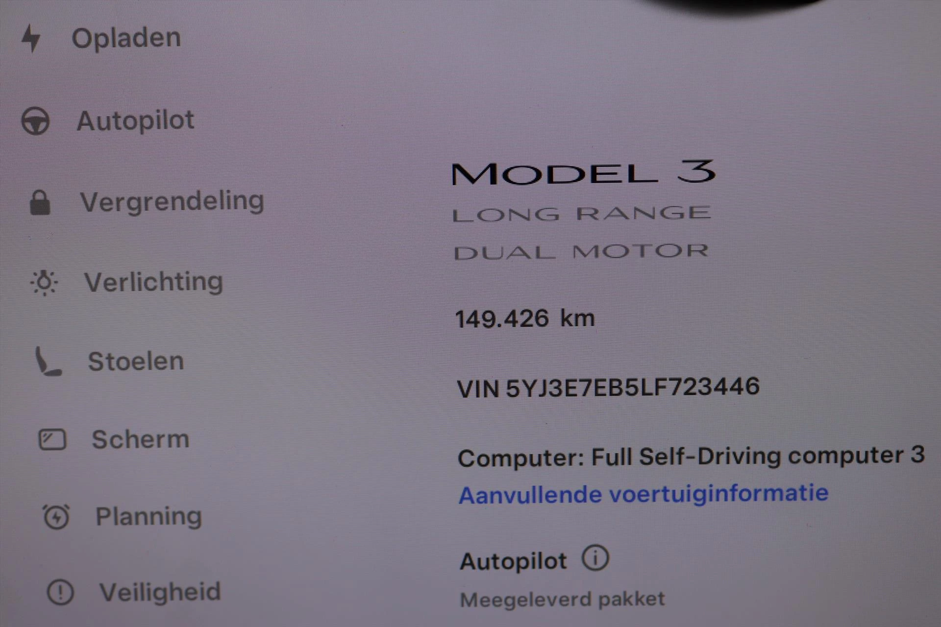 Hoofdafbeelding Tesla Model 3