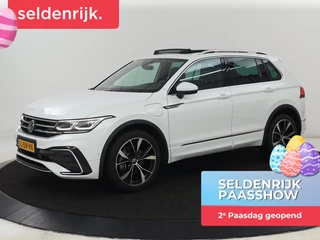 Volkswagen Tiguan 1.4 TSI eHybrid R Line | Panoramadak | Leder |  Stoelverwarming | Trekhaak | 360 Camera | Adaptive cruise | Carplay | Matrix LED | Navigatie | Achterbankverwarming | PHEV | Plug In