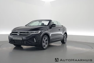 Hoofdafbeelding Volkswagen T-Roc Volkswagen T-Roc Cabrio 1.5 TSI R-Line DSG | Navi | Stoel- Stuurverw. | IQ. Light | Travel Assist | Dodehoekdet.