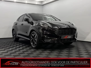 Hoofdafbeelding Ford Puma Ford Puma 1.0 EcoBoost Hybrid ST-Line X Half leder, Camera, Navi, Winterpakket, Virtual desk, Keyless start, Cruise control