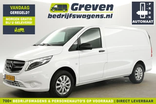 Mercedes-Benz Vito 114 CDI Lang Automaat Airco Cruise Camera Carplay Parkeersensoren 3 Persoons 16''LMV Trekhaak