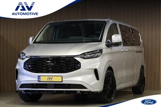 Ford Transit Custom 320 2.0 TDCI 170 PK L2H1 Limited DC | BPM VRIJ | Dubbel Cabine | 360 Camera | Middenconsole | ACC | Blind Spot | Navigatie | Camera | CarPlay | Lane Assist | Elek. Trekhaak | 5-Zitter | BPM VRIJ 