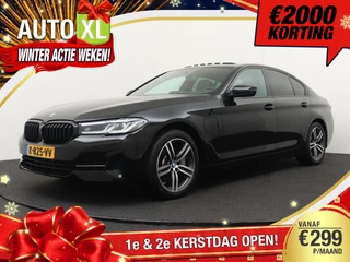 BMW 5 Serie 530e 293 PK PHEV Luxury Black-Edition schuif-/kanteldak Memory 2k