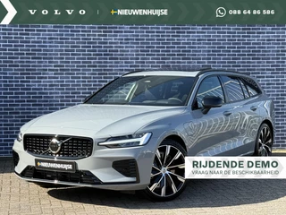 Volvo V60 2.0 T8 Plug-in hybrid AWD Plus Dark | Panorama Schuifdak | Harman/Kardon | Sportstoelen | Google | Stuur + Stoelverwarming |
