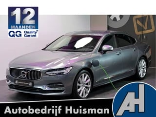 Volvo S90 2.0 T8 AWD 287kW/390pk Aut8 Inscription HARMAN/KARDON + PILOT ASSIST + 360 CAMERA + ADAPT.CRUISE + FULL LED + NAPPALEER + STOEL-&STUURVERWARMING + NAVI SENSUS + BLIS + LANE ASSIST + KEYLESS ENTRY&GO + PD-GLASS + PARKSENSOREN + 19" LM-VELGEN!!