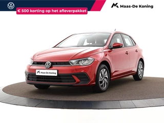 Volkswagen Polo 1.0 TSI 95pk Life · Apple/Android Car Play · P-Sensoren · Airco · DAB · ACC · 15'' Inch · Garantie t/m 13-02-2027 of 100.000km