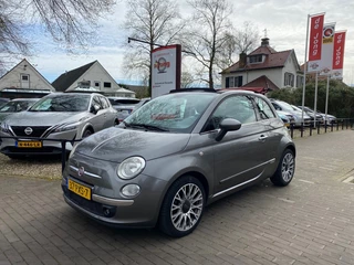 Fiat 500C 0.9 TWINAIR LOUNGE CABRIOLET / AIRCO-ECC / HALF LEDER / ELEK. RAMEN