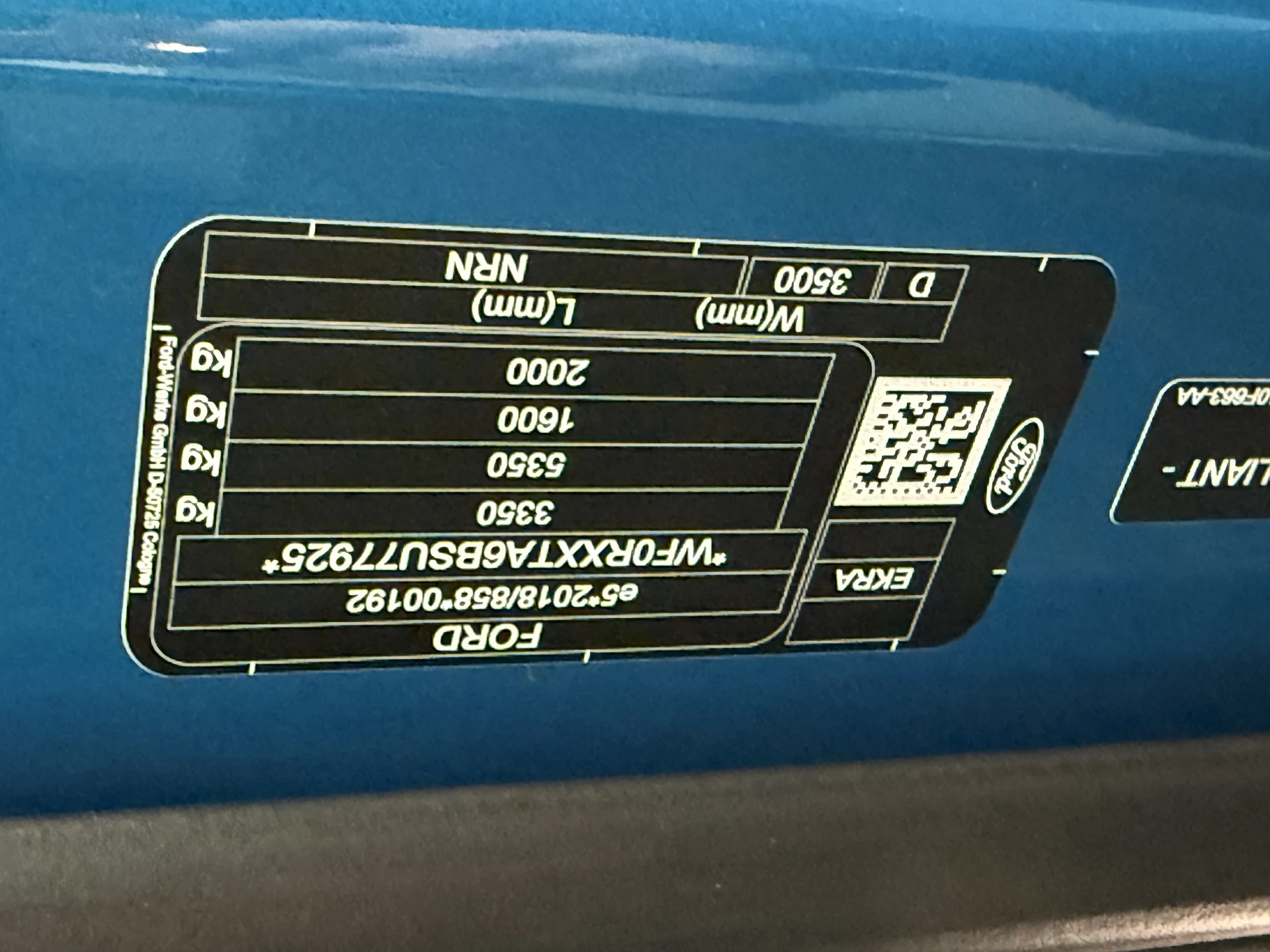 Hoofdafbeelding Ford E-Transit Custom