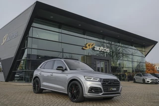Hoofdafbeelding Audi SQ5 Audi SQ5 3.0 TFSI 354pk Quattro Panoramadak Luchtvering RS stoelen Trekhaak Head-up Bang&Olufsen BOMVOL Black pack