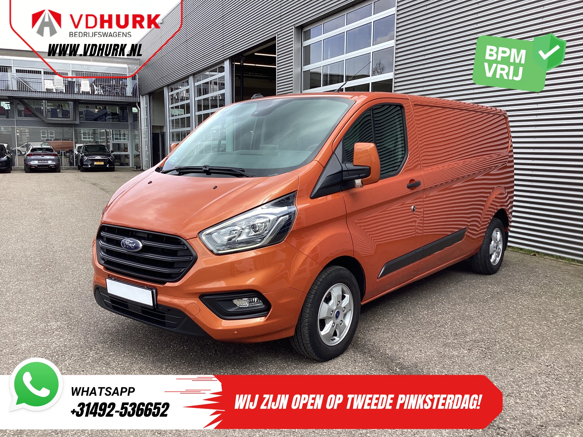 Hoofdafbeelding Ford Transit Custom