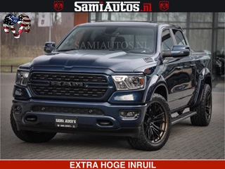 Dodge Ram Pick-Up SPORT | 5.7 V8 4x4 HEMI | PANORAMA DAK | GROOTSCHEM 12 INCH | LPG | Patriot Blue CREW CAB | DUBBELE CABINE | 5 PERSOONS | DC | VOORRAAD NR 2557 - 3328