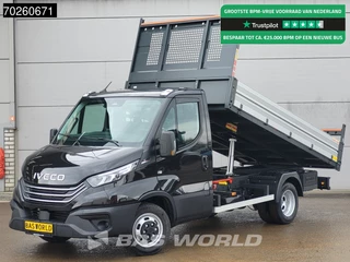 Iveco Daily 35C21 3.0L 210PK Automaat Kipper 2025 ACC Airco CarPlay Tipper Benne Kieper Airco