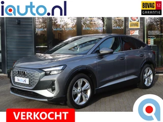 Audi Q4 e-tron Sportback 35 S edition 55 kWh S-Line/Leder/Head-up/Navi+/Elek. klep/CarPlay/ECC/DCC/20"
