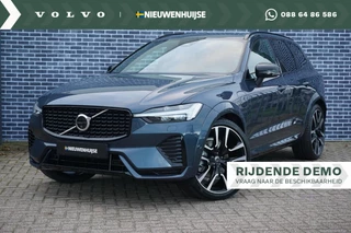 Volvo XC60 2.0 T8 Plug-in hybrid AWD Ultra Dark | Luchtvering | Bowers & Wilkins | Massage | Stoel koeling | Stoel + Stuur verwarming | Panorama Schuifdak |