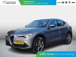 Alfa Romeo Stelvio 2.0 Turbo Aut. AWD 200pk Super | Schuif/Kantel dak | Trekhaak | Leder | Navi | Elek. Stoelen
