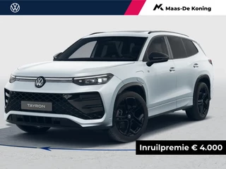 Volkswagen Tayron R-Line Edition 1.5 eHybrid 204 pk 6 versn. DSG · Black Style Pakket · Comfort Pakket · Trekhaak inklapbaar, met elektrische ontgrendeling, incl. aanhangermanoeuvreerhulp Trailer Assist ·