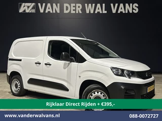 Peugeot Partner 1.5 BlueHDI 102pk L1H1 Euro6 *Rijklaar Direct Rijden* Airco | Apple Carplay | Cruisecontrol | Trekhaak | Android Auto, Parkeersensoren
