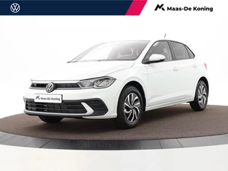 Volkswagen Polo Life Edition 1.0 70 kW / 95 pk 5 versn. Hand · Airconditioning automatisch, 2-zone (climatronic) · Velgen 'essex', 15 inch lichtmetaal ·