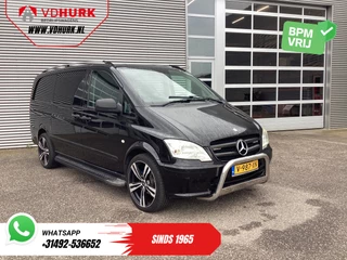 Mercedes-Benz Vito 113 CDI DC Dubbel Cabine EXPORT ONLY 20”LMV/ Airco/ PDC/ Trekhaak