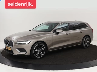 Volvo V60 2.0 T6 Recharge AWD Business Pro | Leder |  Trekhaak | Stoel & stuurverwarming | Camera | Adaptive cruise | Achterbankverwarming | Carplay | Keyless | Full LED | Navigatue | PHEV