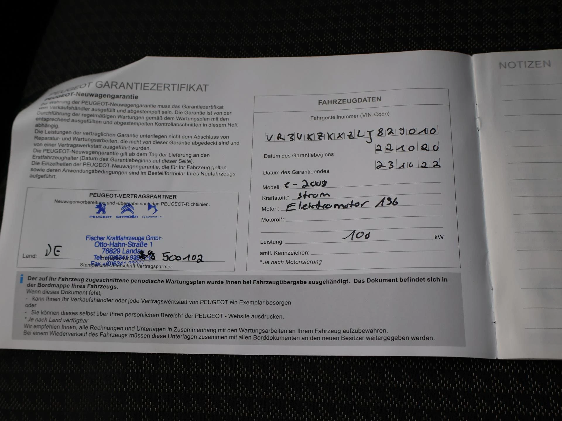 Hoofdafbeelding Peugeot e-2008