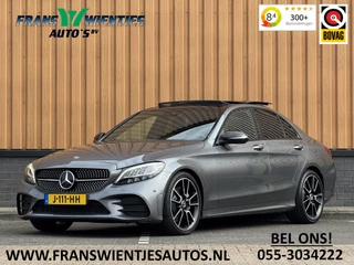 Mercedes-Benz C-Klasse 200 Business Solution AMG Plus Upgrade Edition | Burmester | Panoramadak | Sfeerverlichting | Apple Carplay | Android Auto | Camera | Lane Assist | Dodehoeksensor | LED |