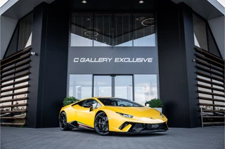 Hoofdafbeelding Lamborghini Huracán Lamborghini Huracán 5.2 V10 Performante - Giallo Inti | Forged Carbon | ALA | Lift | Sensonum | Camera