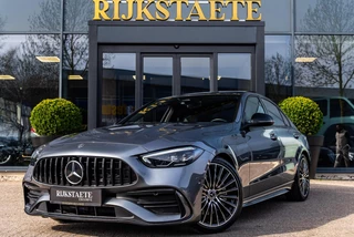 Mercedes C-klasse C200 AMG|BURMESTER|PANO|CAM|SFEERV|ACC
