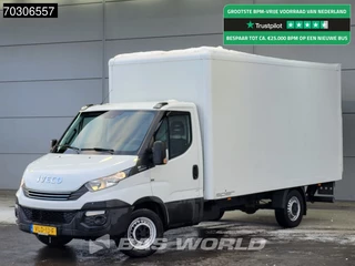 Iveco Daily 35S16 Laadklep Automaat 160PK Bakwagen Airco Cruise APK 05-2026 Euro6 Koffer Meubelbak Airco Cruise control