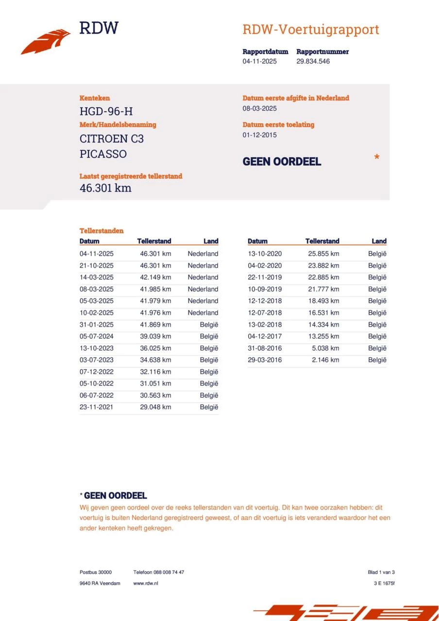 Hoofdafbeelding Citroën C3 Picasso