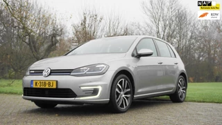 Volkswagen E-Golf Digitaal dashboard warmtepomp E-DITION