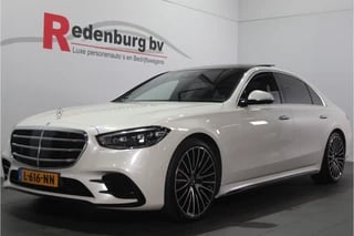 Hoofdafbeelding Mercedes-Benz S-Klasse Mercedes-Benz S-Klasse 500 4Matic Lang AMG Line - Pano - HUD - Massage - Camera