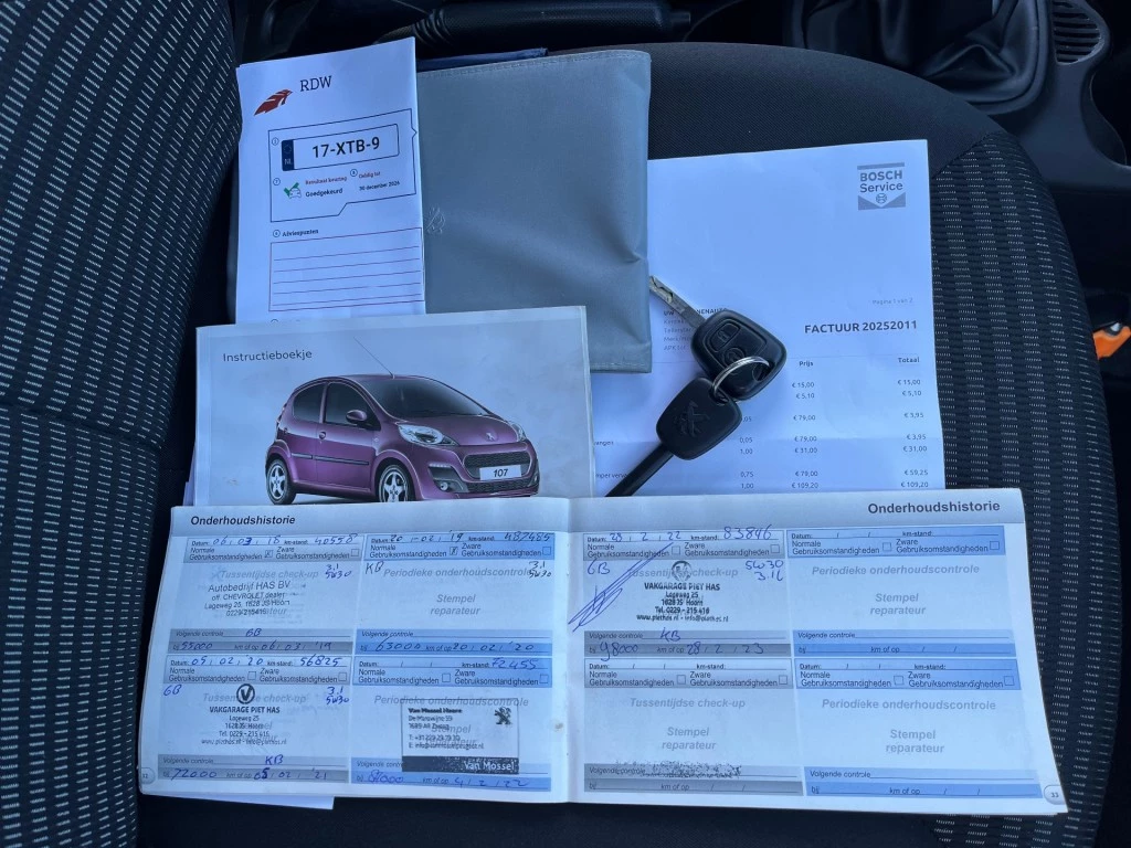 Hoofdafbeelding Peugeot 107