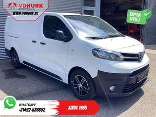 Toyota ProAce Worker 2.0 125 pk L3 Adapt.Cruise/ Standkachel/ Head-up/ Stoelverw./ DB-Riem VV/ LMV/ PDC