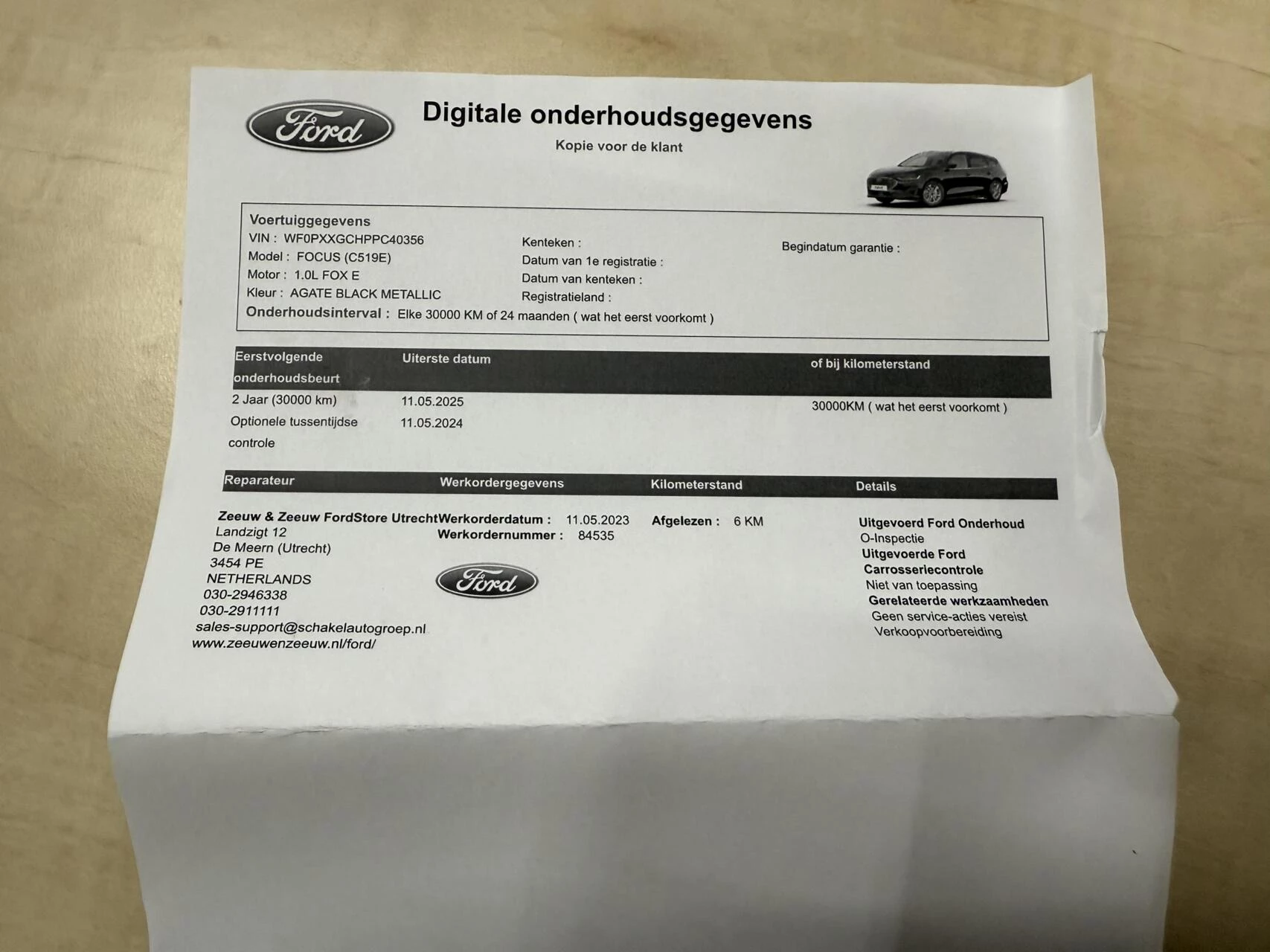 Hoofdafbeelding Ford Focus