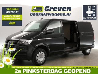 Volkswagen Transporter 2.0 TDI L2H1 150PK DSG Automaat Airco Carplay Cruise 2xSchuifdeur PDC 3 Persoons Elektrpakket