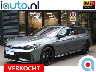 Hoofdafbeelding Volkswagen Passat Volkswagen Passat Variant 1.5 eHybrid 272PK R-Line Black Style Pano/IQ.Light/360/Head-up/Navi Max/ACC/19"/Trekhaak wegkl.