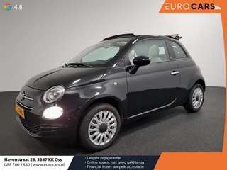 Fiat 500 C 1.0 Hybrid Lounge + | Navigatie | Climate Control | Cruise Control | DAB | Parkeer Sensoren | Lichtmetalen velgen
