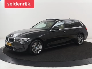 BMW 3-serie 330i High Executive | Panoramadak | Sport Line |  Leder | Stoelverwarming | Trekhaak | Carplay | Live Cockpit | Camera | Navigatie | Sfeerverlichting | Park Assist | Sportstoelen | Climate control
